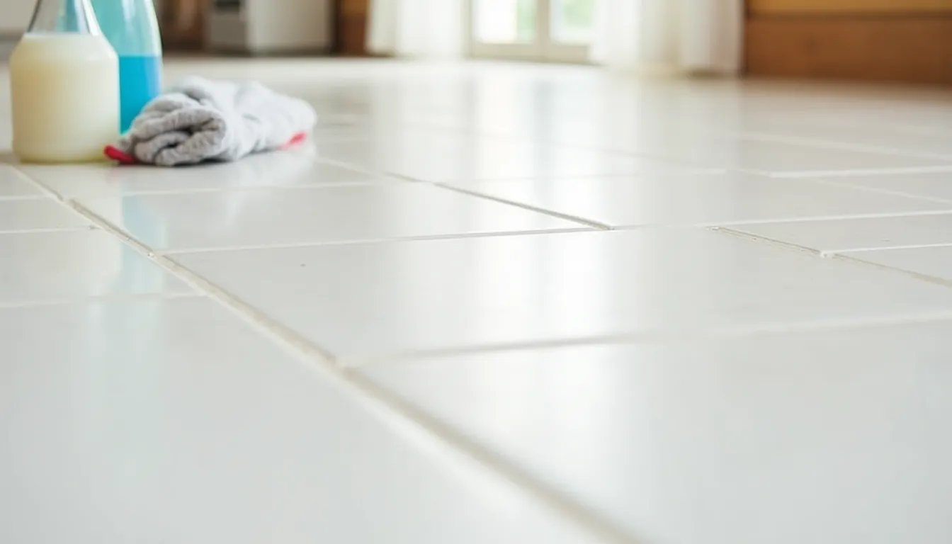 Il segreto dell'aceto: come ravvivare le fughe dei tuoi pavimenti in un attimo